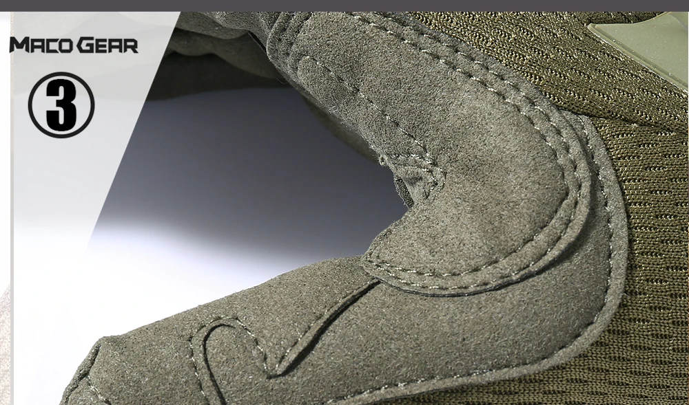 Outdoor Taktische Handschuhe Camo Radfahren Handschuh Sport Wandern Klettern Paintball Schießen Jagd Reiten Ski Voll Finger Fäustlinge Männer – Detail 14