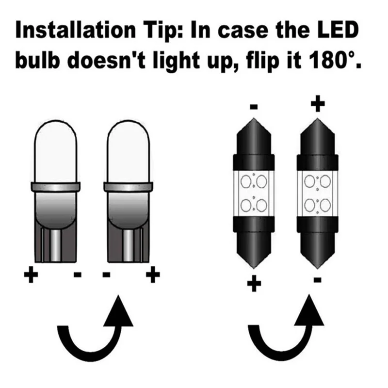 Shinman 4X Error Free LED Interior Light Kit Package For Jeep Wrangler JK 4-Door 2007-2016 Map Dome  license led