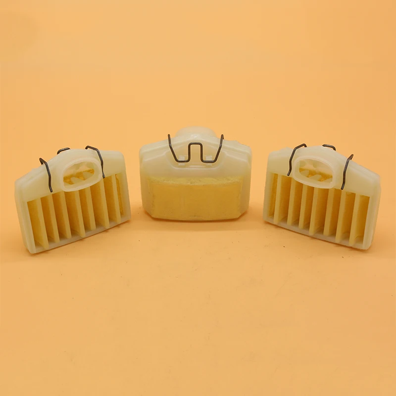 Filtro aria 3 pezzi con Kit molla adatto per Husqvarna 362 365 371 372 parte di ricambio per motosega da giardino 503 81 45 02, 503 73 54 01