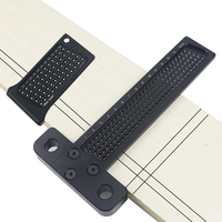 Precision Aluminum Alloy T-type Ruler Line Scriber Marking Gauge Hole Scribing Positioning Crossed Line Carpenter Measuring Tool