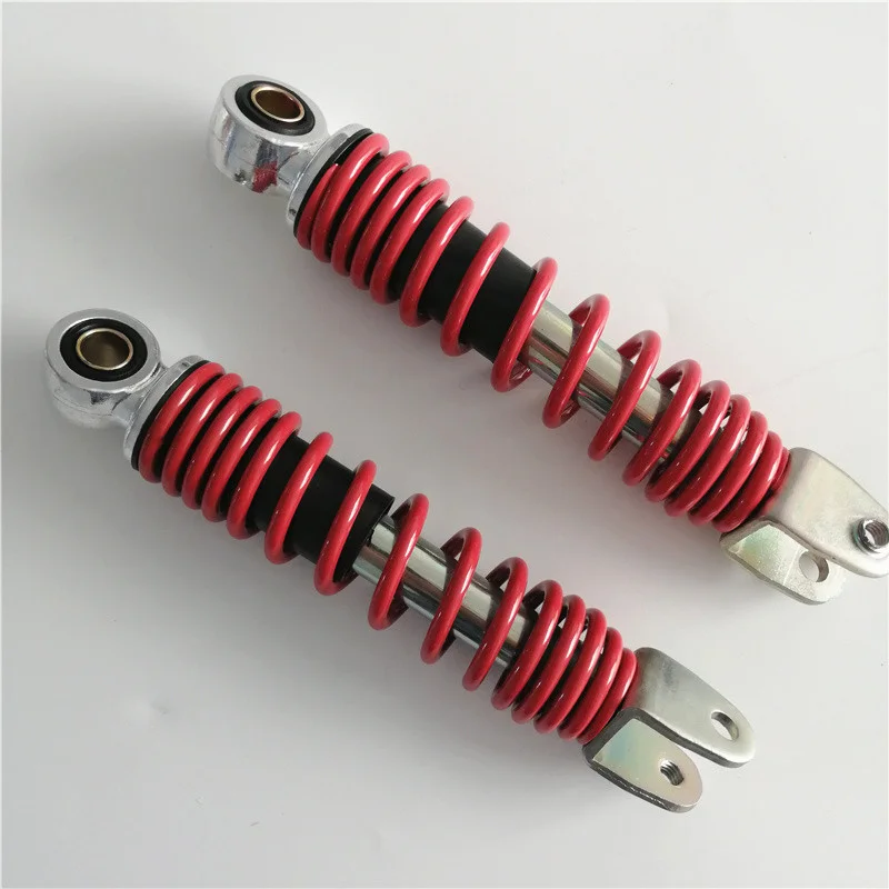 1 PAIR 220mm Rear Shock Springs Suspension For YAMAHA Y-Zinger PW50 PW 50 NEW Motorcycle Parts Rear Shock Absorber RED Color