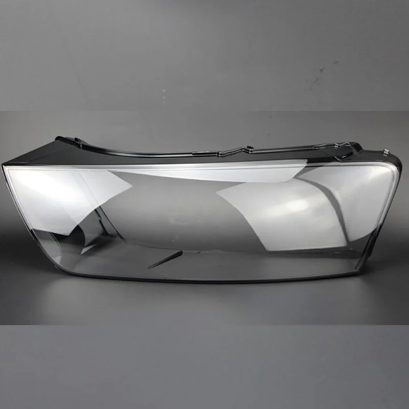 For Audi Q3 2016-2018 Headlight Lampshade Transparent Headlight Lens Left and Right Lampshade Cover Lens Light Protection