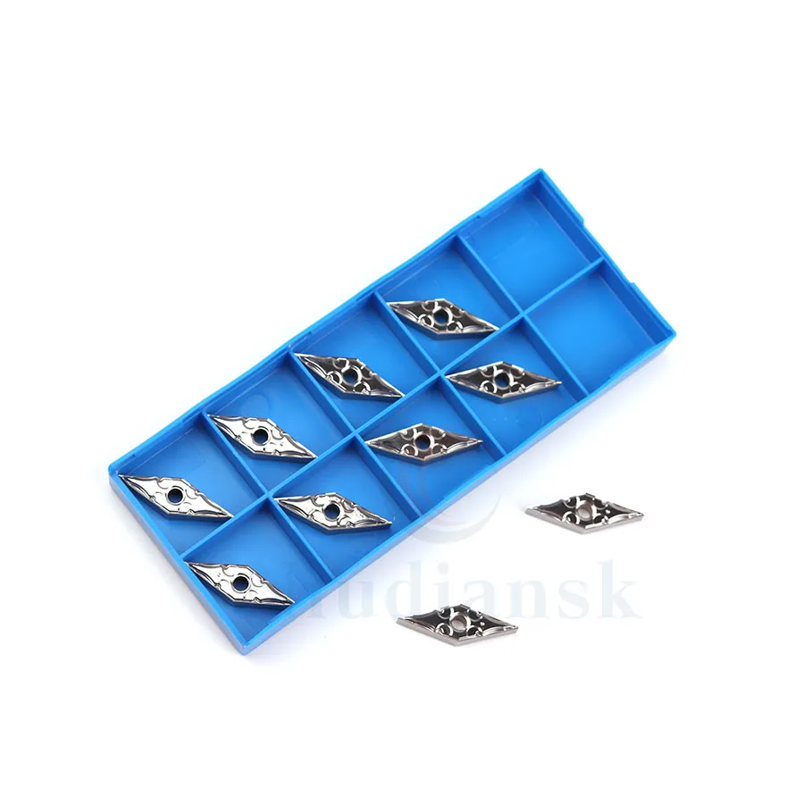 Herramienta de torno CNC de carburo de alta calidad, insertos de aluminio, 100% original, VNMG160402 HA H01 VNMG160404 VNMG160408 HA H01