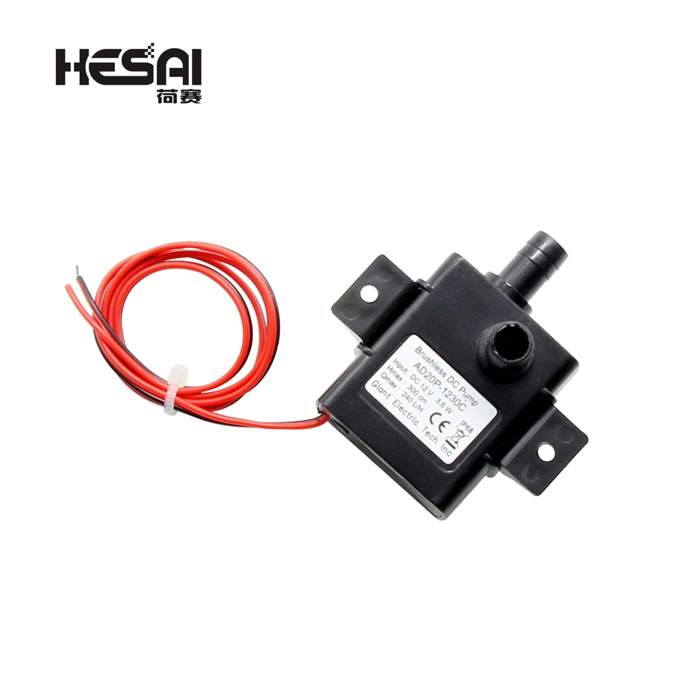 Mini Submersible Water PumpUltra-Quiet DC 12V 3.6W 240L/H Flow Rate Waterproof Brushless Pump Mini Submersible Water Pump DIY
