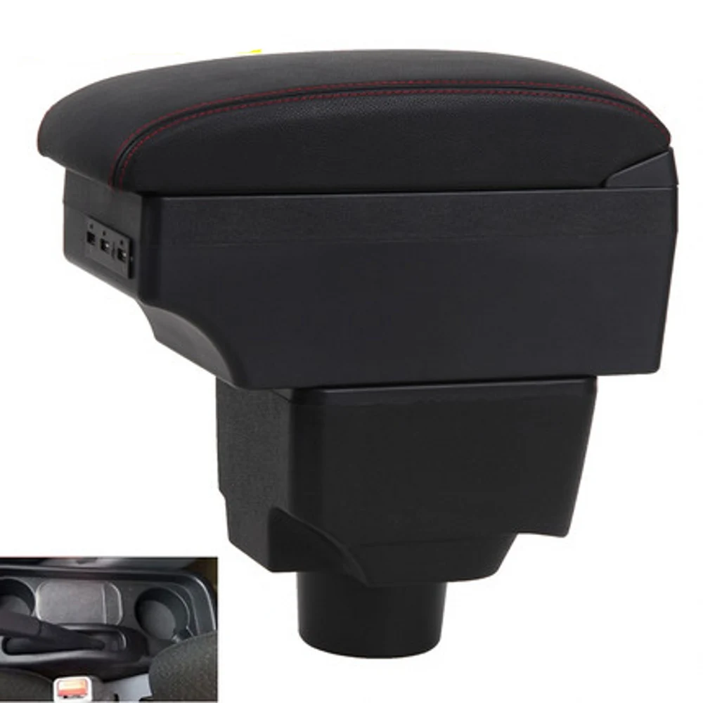 

For Hyundai Elantra XD Armrest Box Arm Elbow Rest Car Center Console Storage Case Modification Accessories with Cup Holder USB