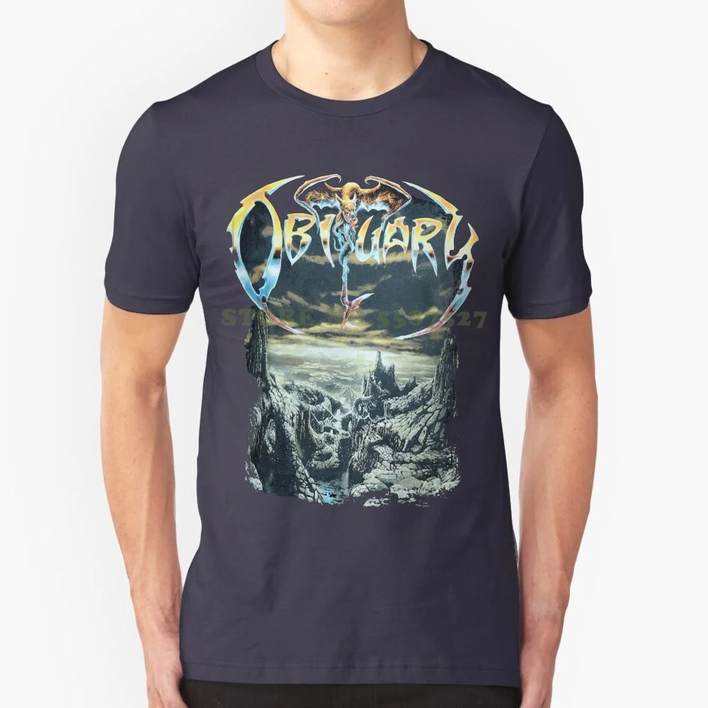 T Shirt Short Sleeve Brand Obituary-The End Complete T Shirt-Size Small-S-Death Metal