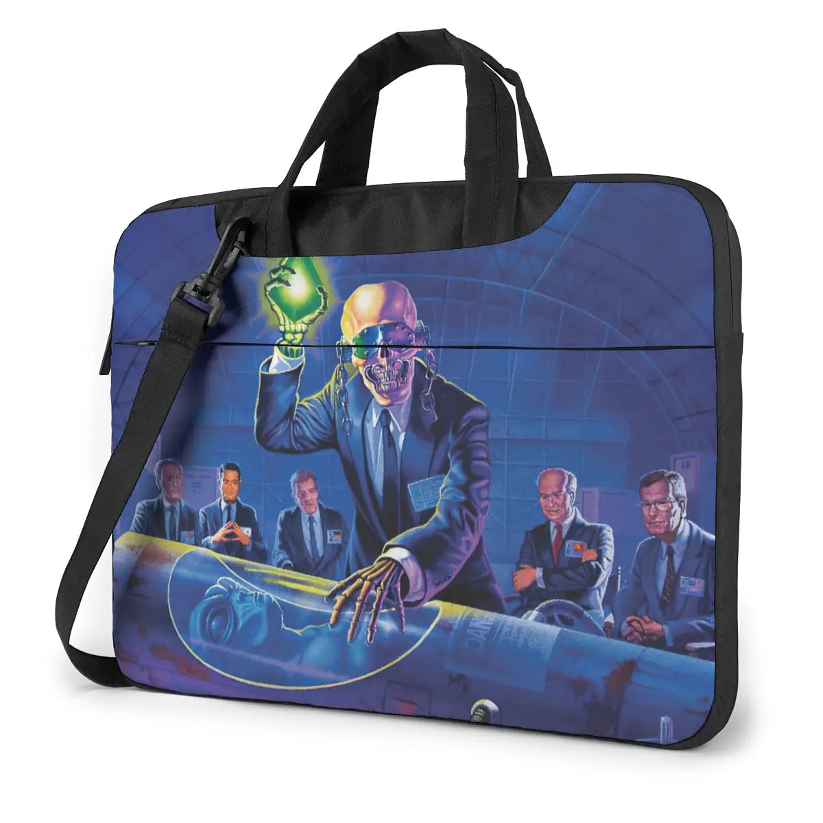 

Megadeth Rust In Peace Laptop Bag Case Protective Vintage Computer Bag Bicycle Crossbody Laptop Pouch