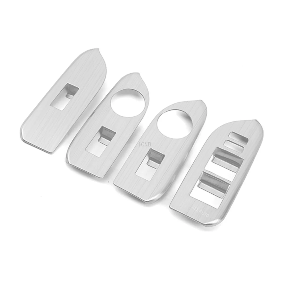 Stainless Steel Window Switch Decoration Panels Trims for Toyota Land Cruiser Prado 150 2010 2011 2012 2013 - 2019 Accessories