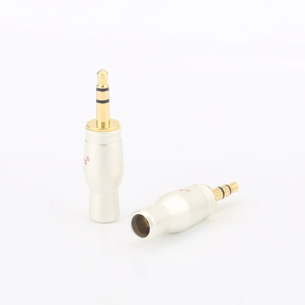 10xAudiocrast สเตอริโอ 3.5 มม.ปลั๊กเสียง HIFI DIY สายหูฟังปลั๊กเสียง