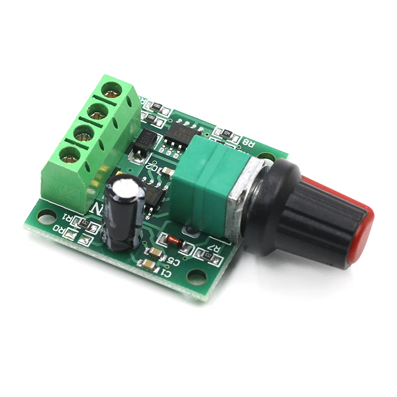 PWM Motor Speed Controller DC1.8V-12V 2A Electric DC 1.8V 3V 5V 6V Low Voltage Motori Regulator Switch Adjustable Drive Module