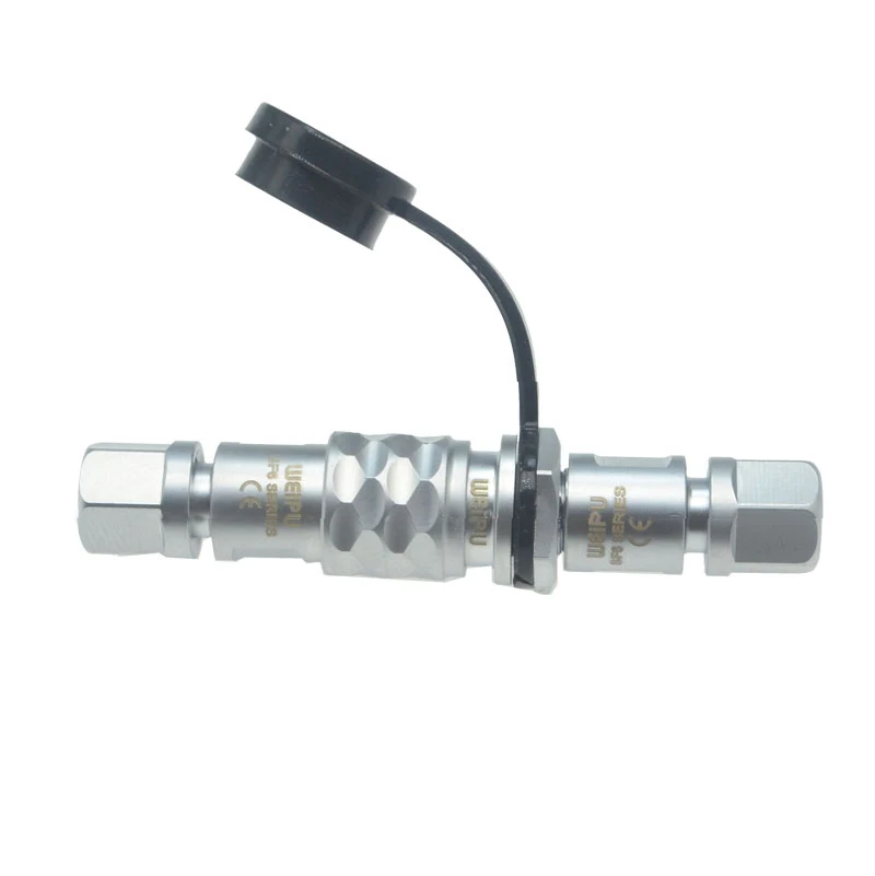 Original Weipu SF6 Waterptoof Stecker 2 3 4 5 Pin Kabel Stecker Männlich Weiblich In-Linie Kabel Anschluss Buchse SF610B SF611 IP44 IP67 – Detail 4