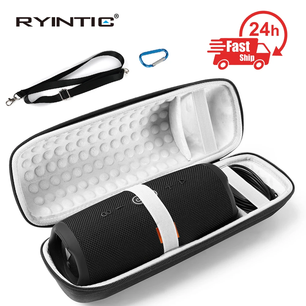 Protable EVA Duro Viaggi Custodia protettiva Per JBL charge4 carica 4 Altoparlanti Bluetooth Senza Fili e Lo Spazio Extra con Accessori