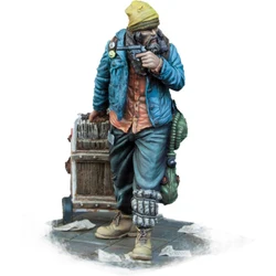 Unassambled 1/35 modern warror man officer stand   Resin figure miniature model kits Unpainted