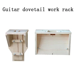 Guitar dovetail working frame dovetail mold template sound barrel neck open dovetail guitar making tool mold