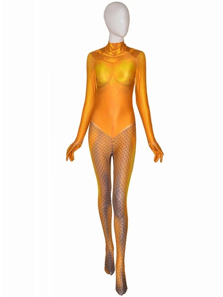 Costume Cosplay supereroe donna stampa 3D Spandex Zentai Suit costumi di Halloween su misura per donna vendita calda