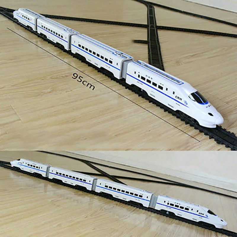 

Simulation Electric Track China Harmony CRH2 Model Children Boys And Girls Toys Scene Restoration Gift Display