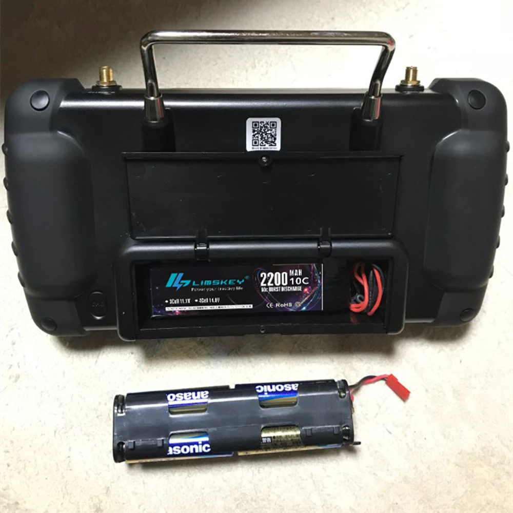 Limskey 11.1V 2200mAh LiPo Batteria per Walkera DEVO 7 DEVO 10 DEVO12E F12E WFLY9 RadioLink AT9 AT10 Trasmettitore 3S 11.1v Batteria