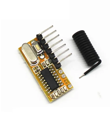 

RXC6 433Mhz Superheterodyne Wireless Receiver PT2262 Code Steady for Arduino/AVR Diy Module Electronic Diy Kit Pcb Board