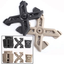 Tactical Molle System Accessories Hunting Waist Gun Holster/Mag Molle Adapter Attachment for G17/H&K Holster Case