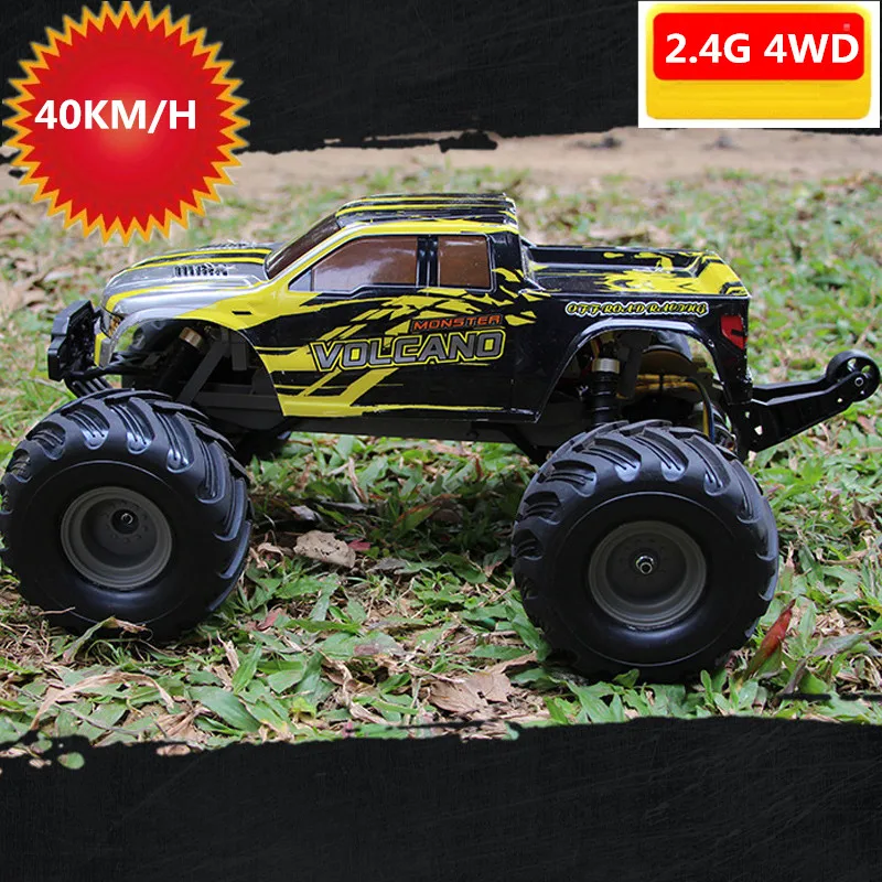 40KM/H High Speed Professional Car 4WD 2.4Ghz Large Size Remote Control RC Racing Off-road Climbing Car Rock Crawler Vehical RTR