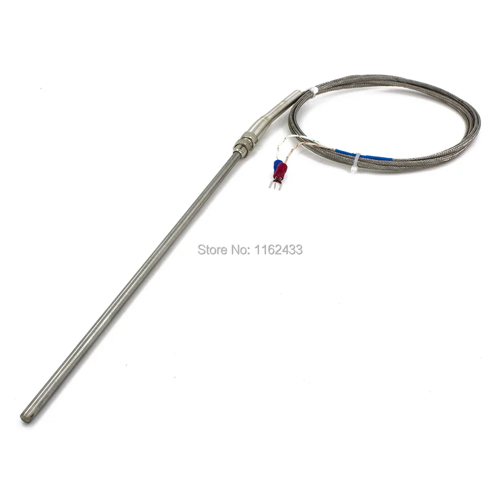 

FTARP07 K type 2m cable 200mm probe head thermocouple temperature sensor M8 thread CA-187