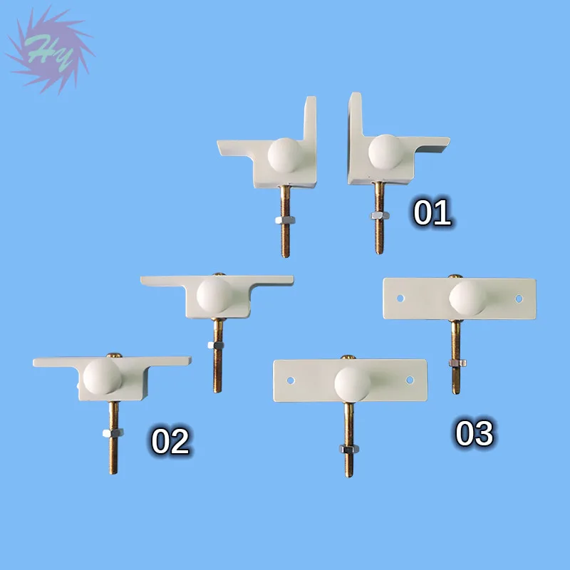 1 Pair Belly Lock For RC Airplanes Parts Electric Planes Foam Model Accessories Color White