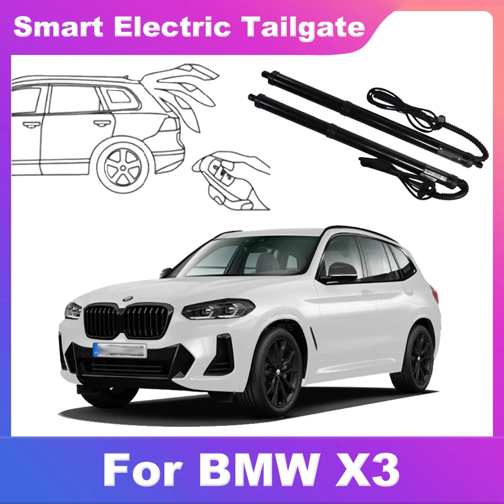 For BMW X3 F25/G01 2011-2024 Car Accessories Electric Tailgate Tail Gate Power Trunk Lift Rear Door Automatic Remote Start