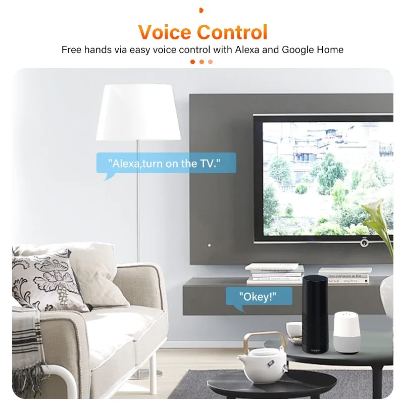 Tuya WiFi Thông Minh Điều Khiển Hồng Ngoại Từ Xa Nhà Thông Minh Hồng Ngoại Điều Khiển Từ Xa Nhiệt Độ & Độ Ẩm Cảm Biến Thông Qua Alexa Google Home