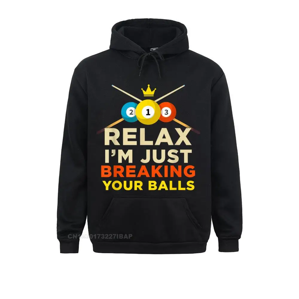 

Breaking Your Ball Pool Billiards Novelty Hobby Hoodie Print Sweatshirts Autumn Hoodies for Male Designer Holiday Sweatshirts