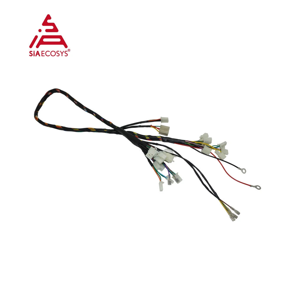 SiAECOSYS-arnés de cableado para vehículos, Cable para controlador Votol y sistema de visualización para bicicleta eléctrica, novedad, almacén de EE. UU.