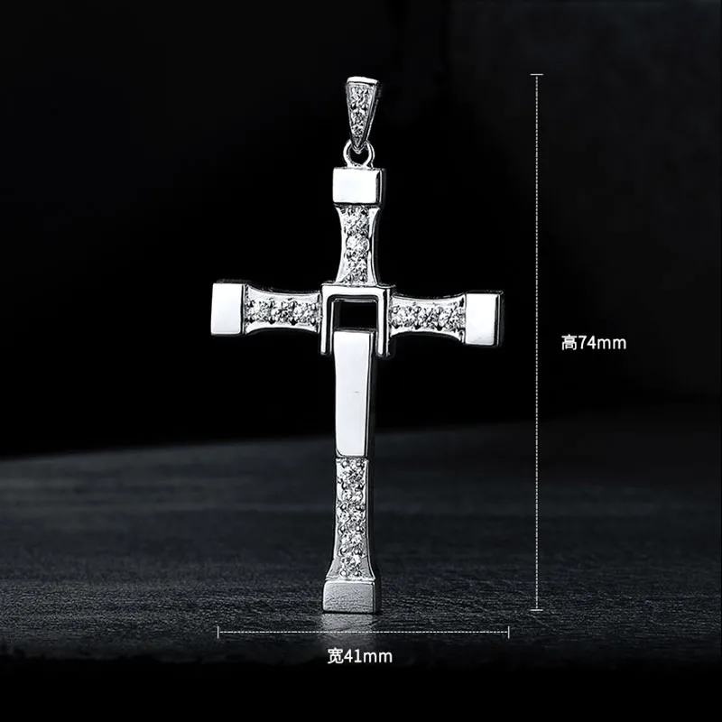 Beier 316L Stainless Steel Women/men pendant necklace New Crystal Cross Pendant Jewelry LLBP8-087P