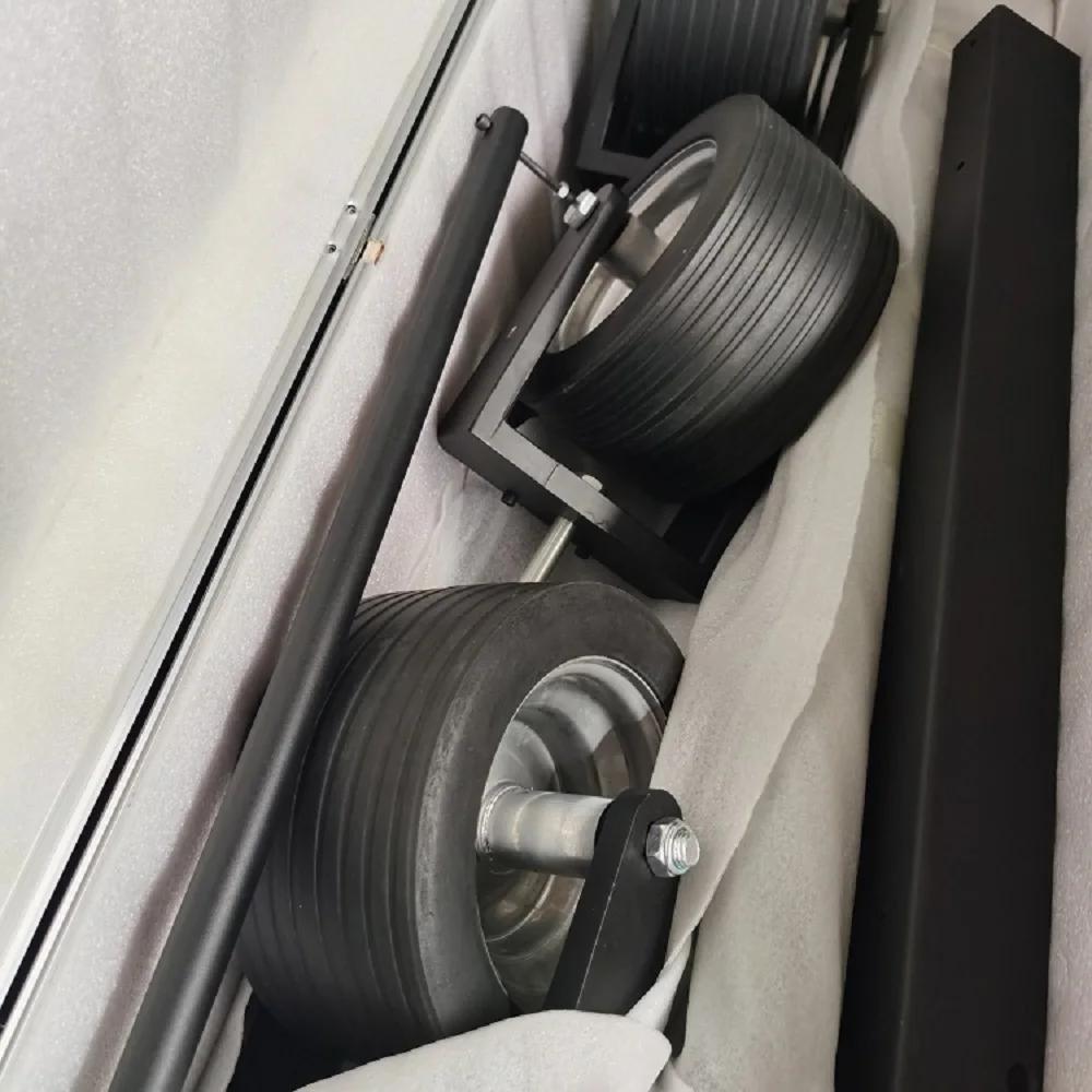 Horseshoe foot retractable tripod and Wide wheel for Camera Crane Jib or video camera filming
