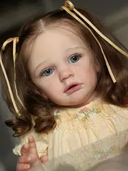 24 Inch Reborn Doll Accessories DIY Blank Kit 60 CM Princess Toddler Fresh Color Soft Touch Vinyl Unpainted Unfinished Part