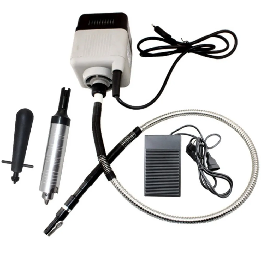 Flexible Shaft Motor Hanging Square EU Type for Jewelry Grinding And Engraving 220V Rotary Tools