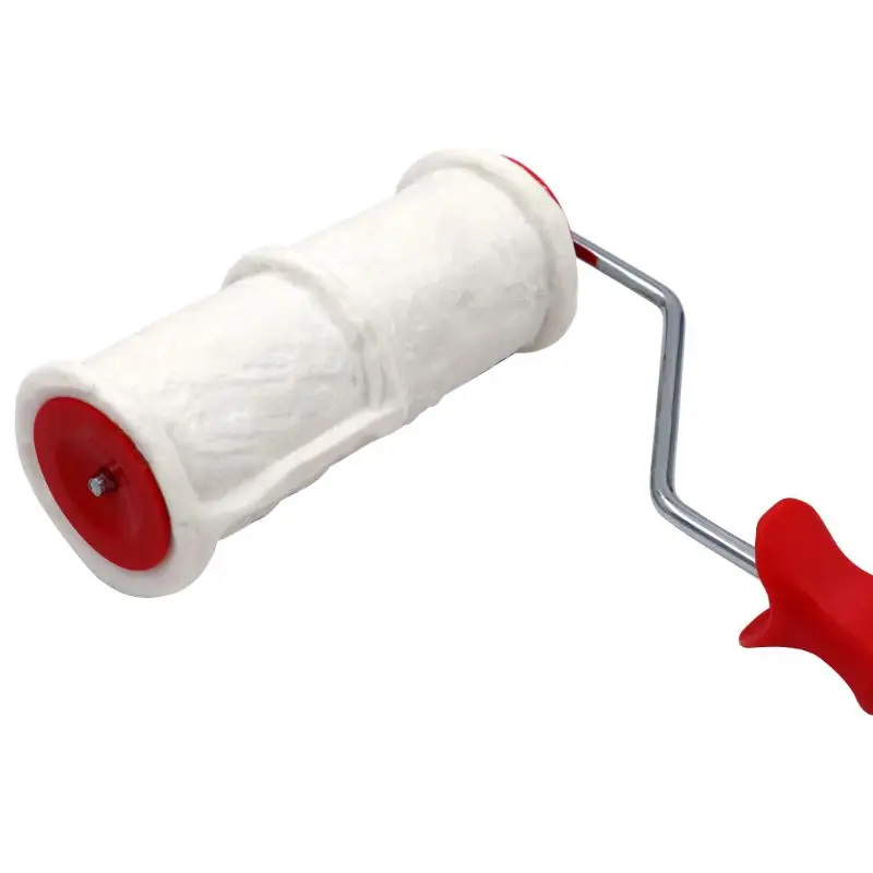 Pattern Paint Roller Polyurethane Tool Environmental Protection Stamp Painting Decorative Cylinder Tools Imitate Stone for Wall