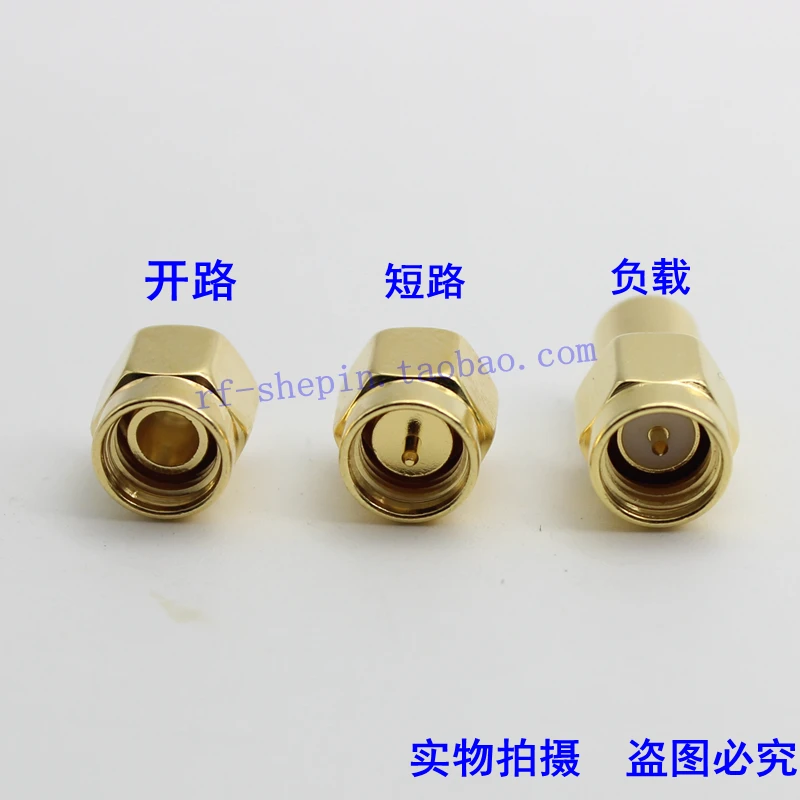 

Gold-plated ANNE-50 ANNE-50L SMA load 6GHZ 50 ohm sma short circuit sma opener SMA calibration parts