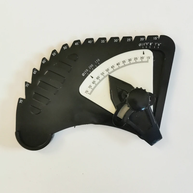 

1PCS Plastic Easy Angle Gauge Sharpening Aid Sharpening Blade Water-Cooled Mill Accessories