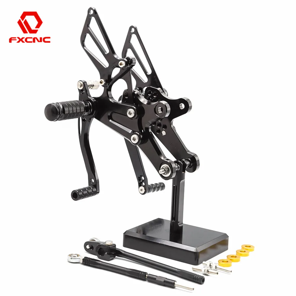 Reversed Rearset Footpeg For Honda CBR150 CBR150R CBR125 CBR 125 2004 2005 2006 2007 2008 2009 2010 Adjustable Footrest Rear Set