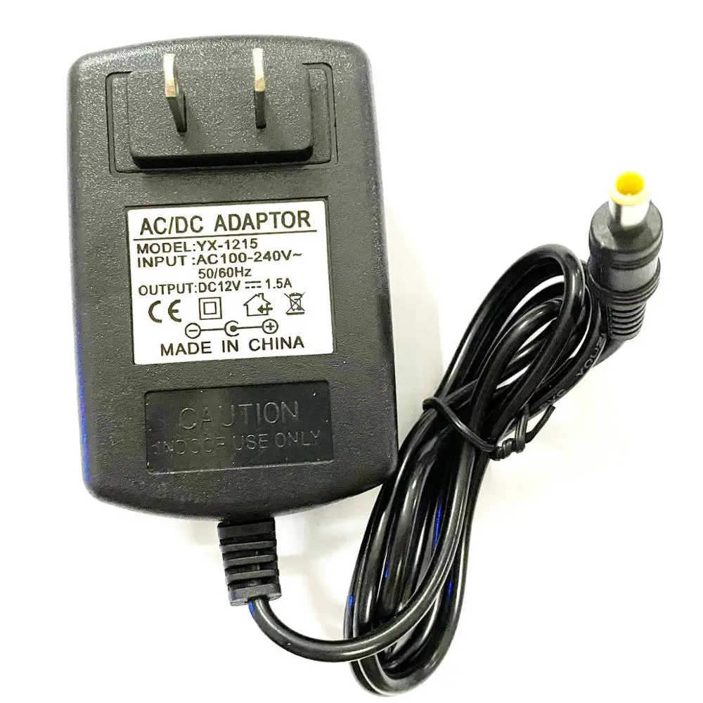 12V 1.5A Adapter Charger Compatible with For Ca.sio Privia Digital Piano Keyboard AD-A12150LW ADA12150LW CTK Series PX130RD