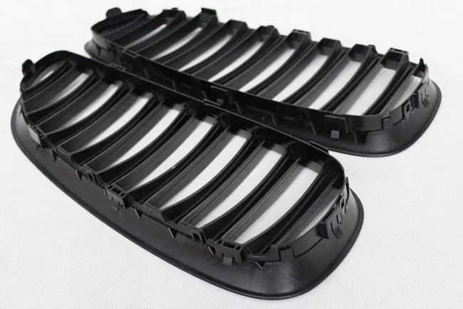 1 paar 2009-2016 Auto Enkele Lijn Glossy Black Front Nieren voor BMW Z4 E89 Auto Accessoires Mesh grill