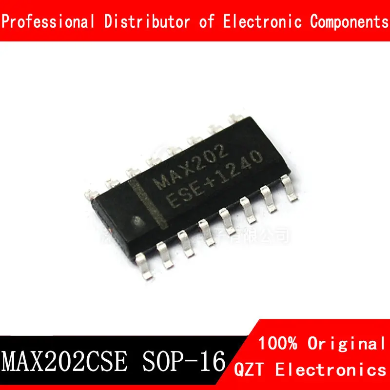 10 Cái/lốc MAX202CSE SOP-16 MAX202ESE MAX202 CSE SOP16 MAX202CSE + Tặng SOP Mới Ban Đầu