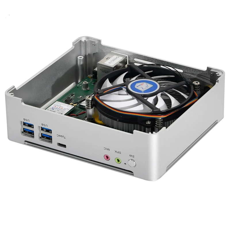 4K HTPC FAN Mini PC with 8th Gen CPU i7 8850H i5 8300H DP HDMI Dual Lan 7th i7 7820HK i5 7300HQ windows 10 Mini Computer Desktop