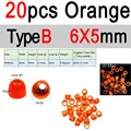 20 Naranjas 6x5mm B