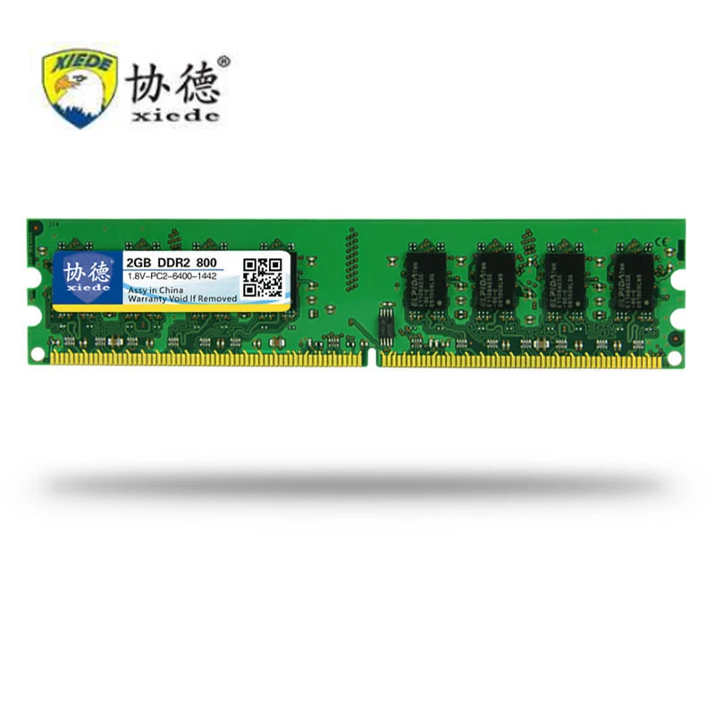 xiede DDR2 800 PC2 6400 5300 4200 1GB 2GB 4GB 8GB Desktop PC RAM Memory Compatible DDR 2 667MHz 533 MHz Multiple Models DIMM