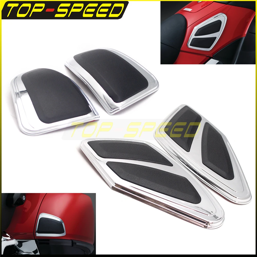 

For Honda Goldwing GL1800 Gold Wing Tour DCT Fuel Tank Traction Pad Protection Cover Saddlebag Case Cover 2018 2019 2020 2021