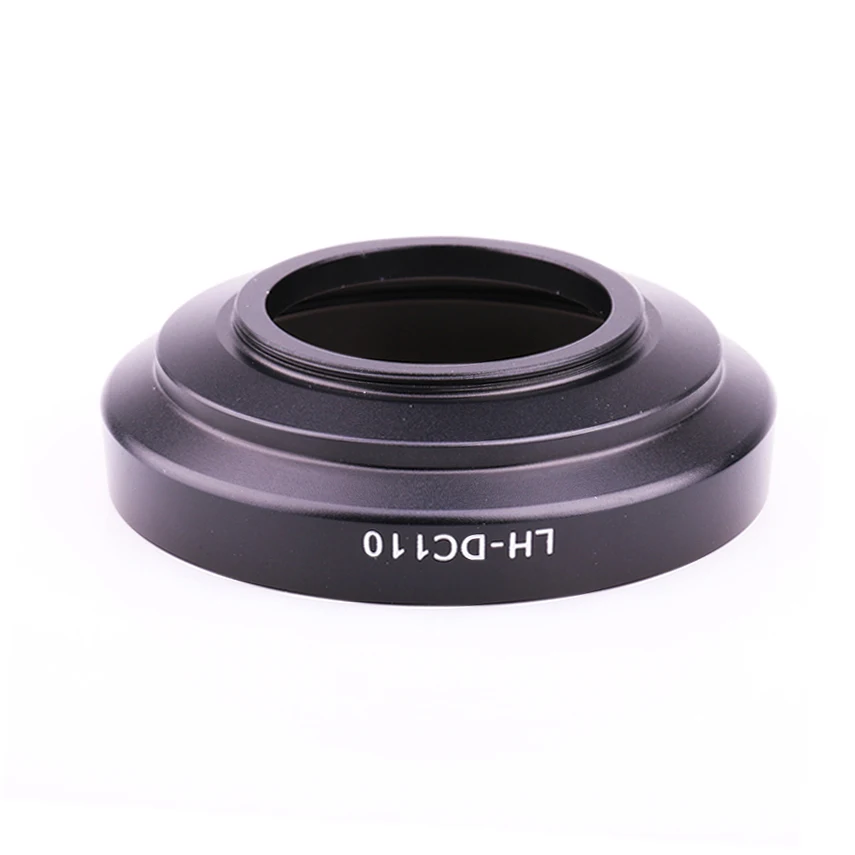 37 มม.เลนส์ LH-DC110 LHDC110 LH DC110 โลหะ + เลนส์กล้อง Lente อุปกรณ์เสริมสำหรับ Canon G1X Mark III g1XM3 G1X3