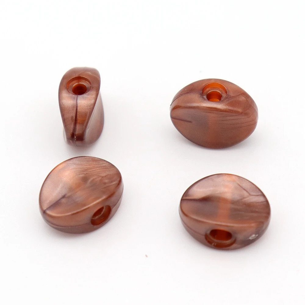 6pcs Wooden folk Electric Guitar Tuners handle Button head hat handle Plastic small concave hand