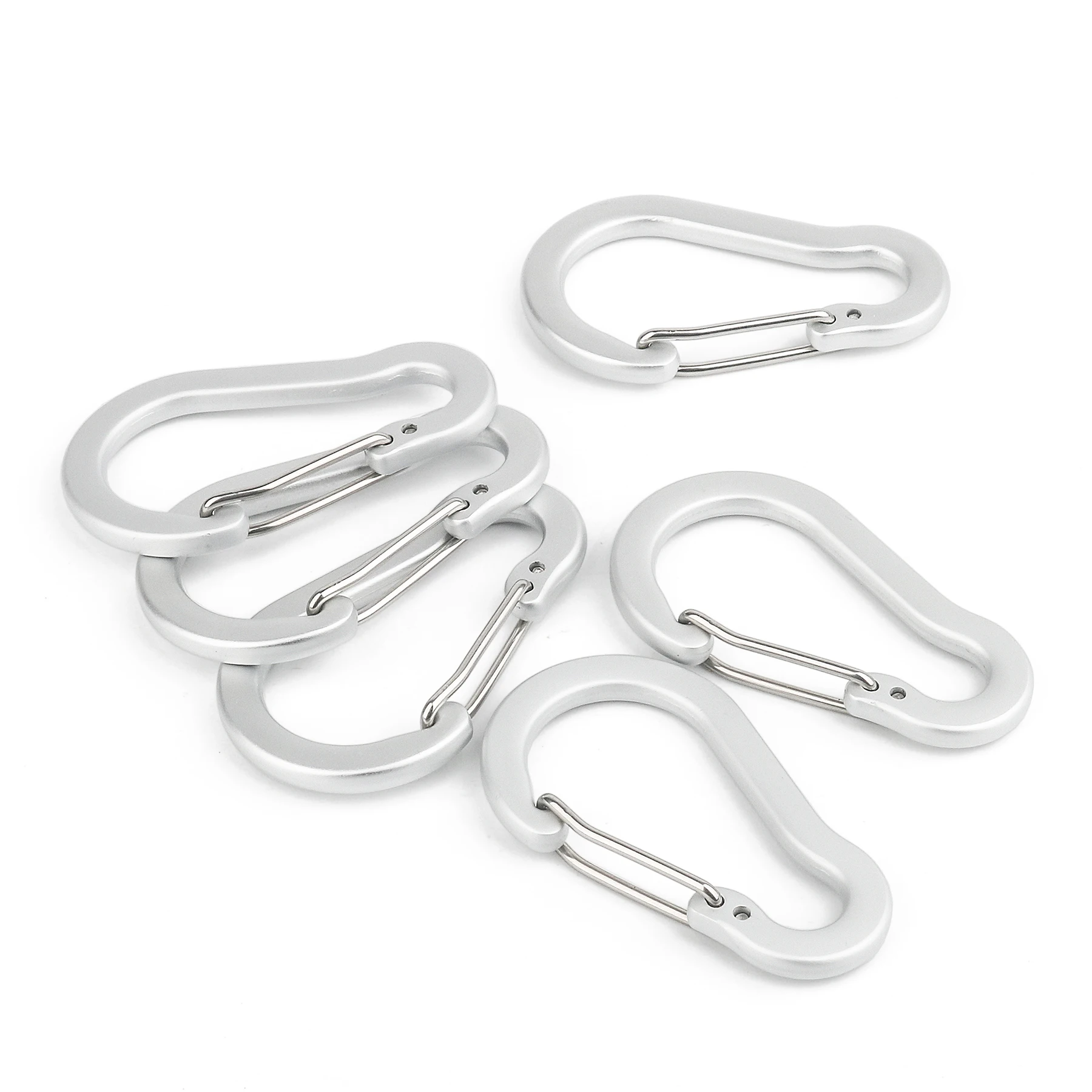 

NC1 5cm Small Carabiner Keychain Mini Clip for Outdoors Camping