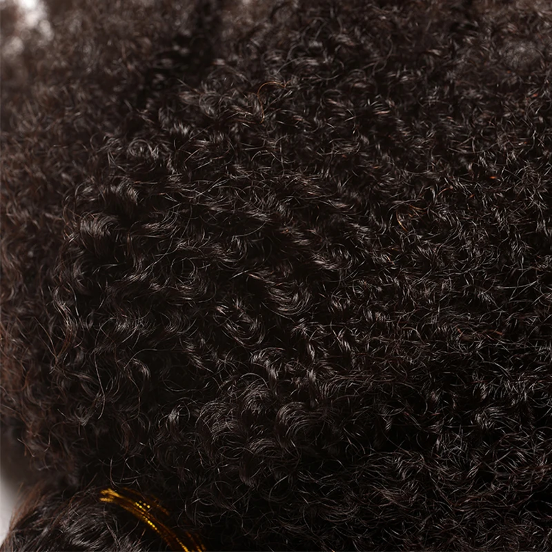 Brazilian Afro Kinky Curly Hair Weave 10A virgin Natural Remy Human Hair Bundles Extension 3B 3C Dolago Hair Products