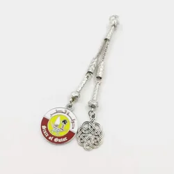 Qatar National Day Emblem tassel pendant Qatar flag badge